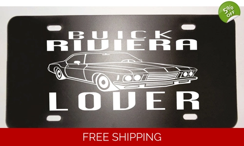 Buick Riviera License Plate more items listed forsale Great Gift For Friend